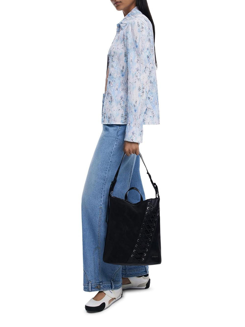 DESIGUAL Borsa a Zainetto Donna - Nero modello 25WAKP12