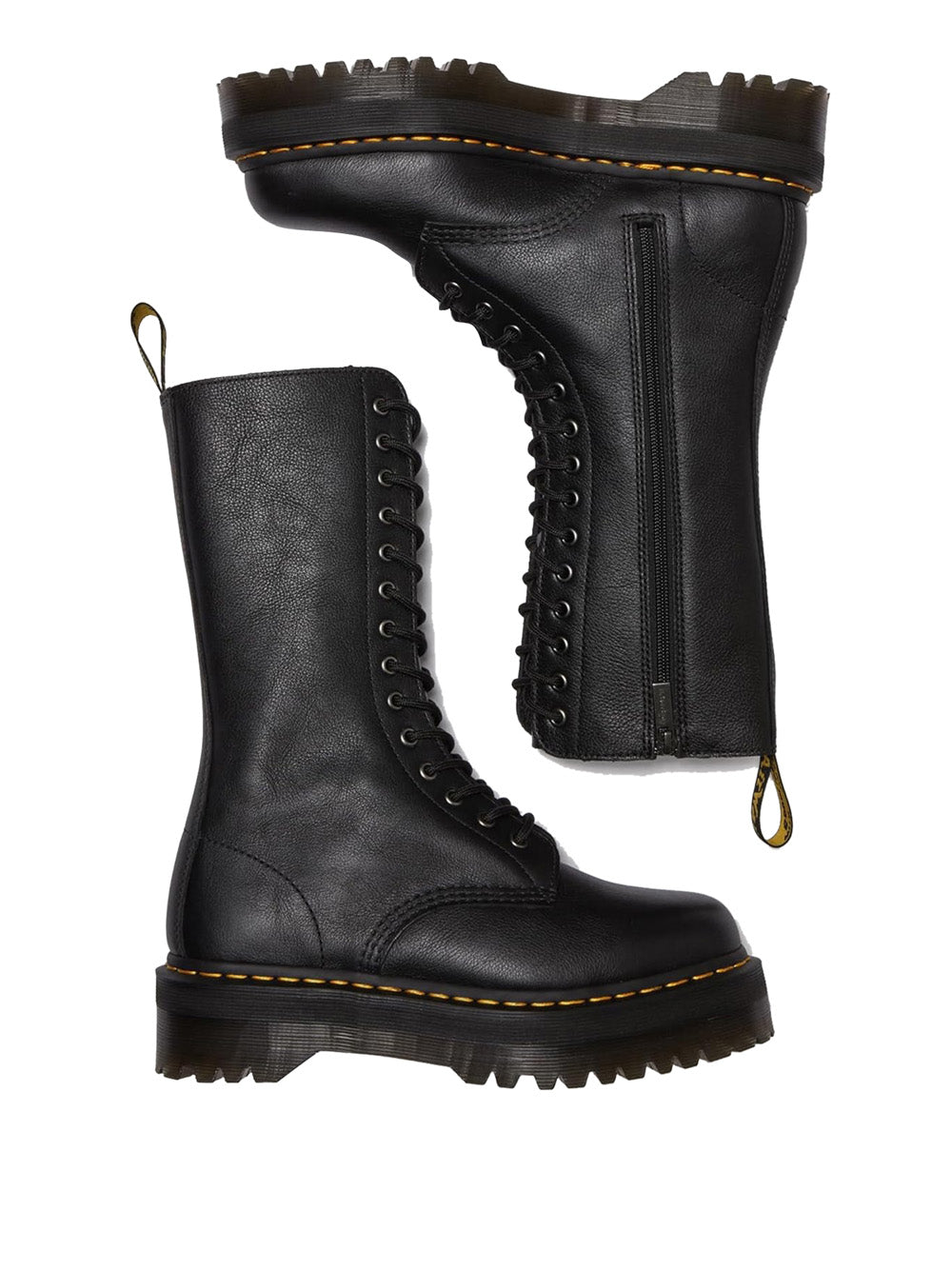 DR. MARTENS Stivali platform Donna - Nero modello 1B99 QUAD PISA