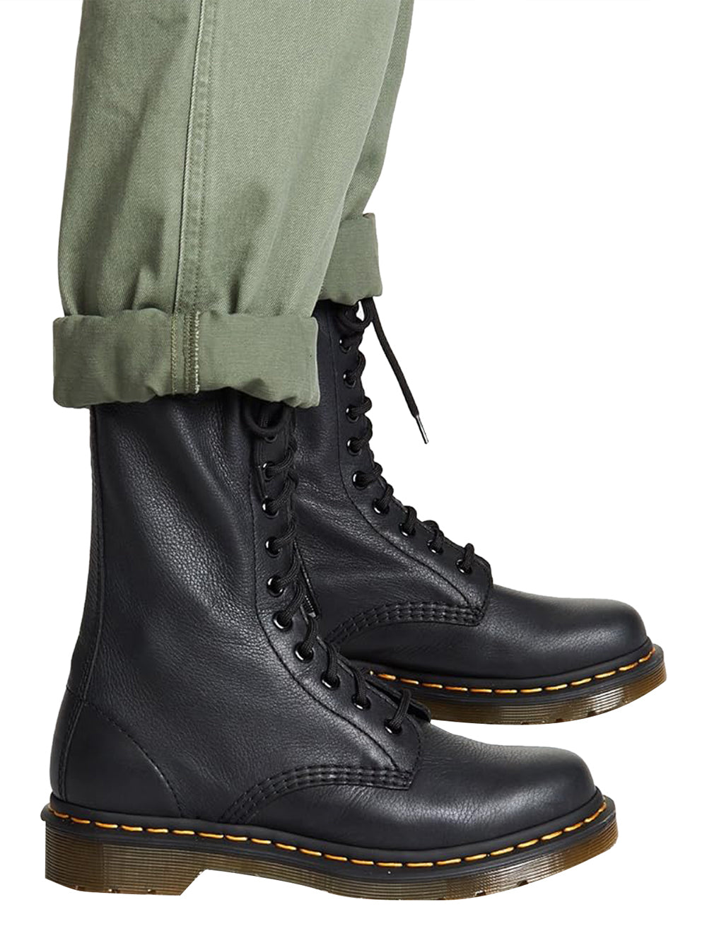 DR. MARTENS Stivali anfibio Donna - Nero modello 1B99 VIRGINIA