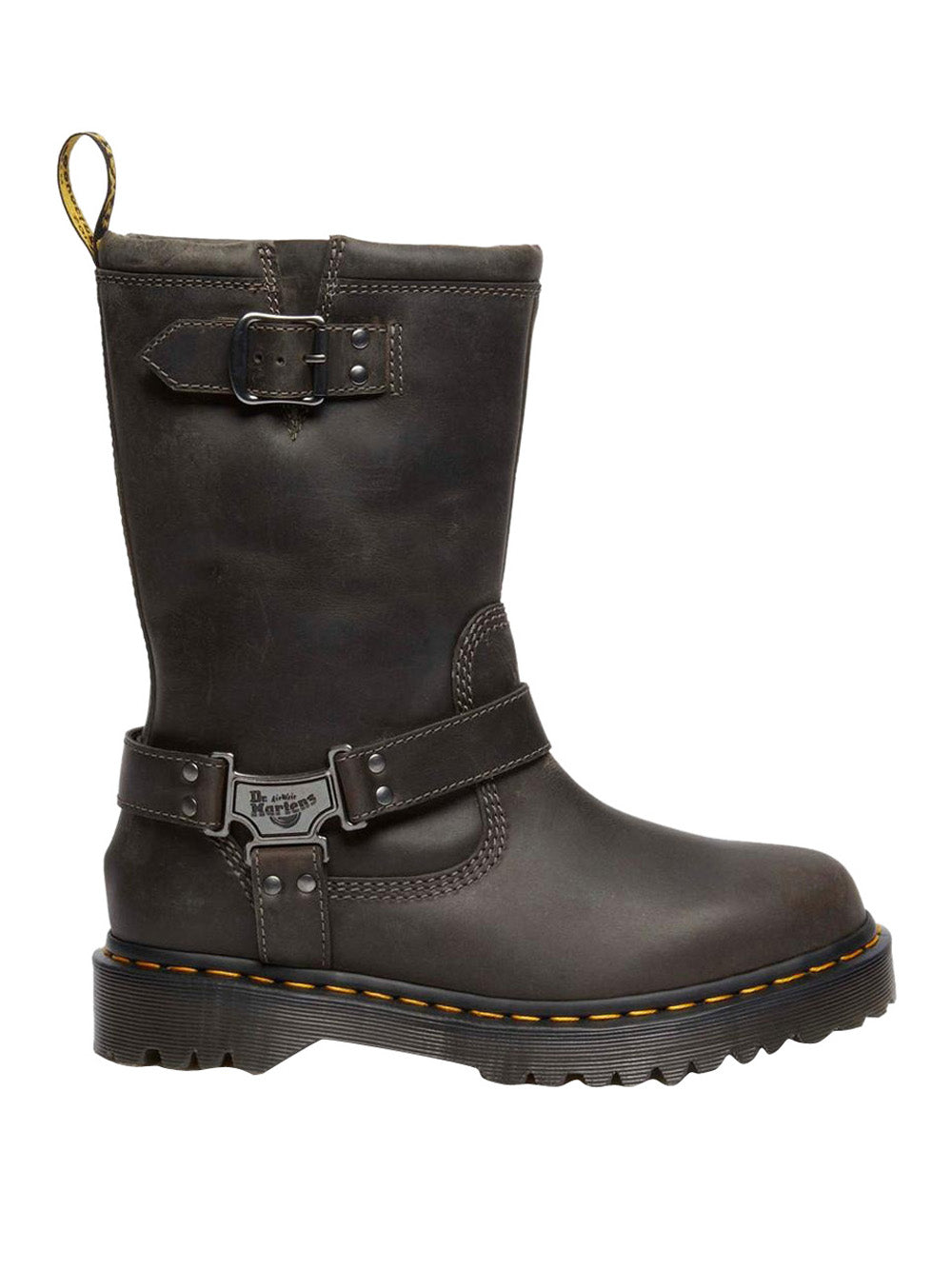 DR. MARTENS Stivali Donna - Grigio modello ANISTONE HI WAXY