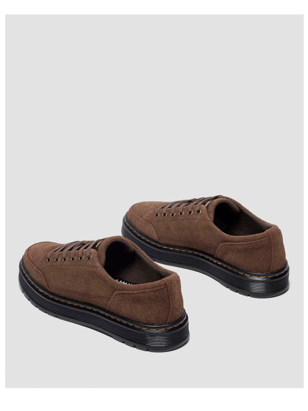 DR. MARTENS Sneakers Uomo - Marrone modello BROOKLINE U BRONX SUEDE