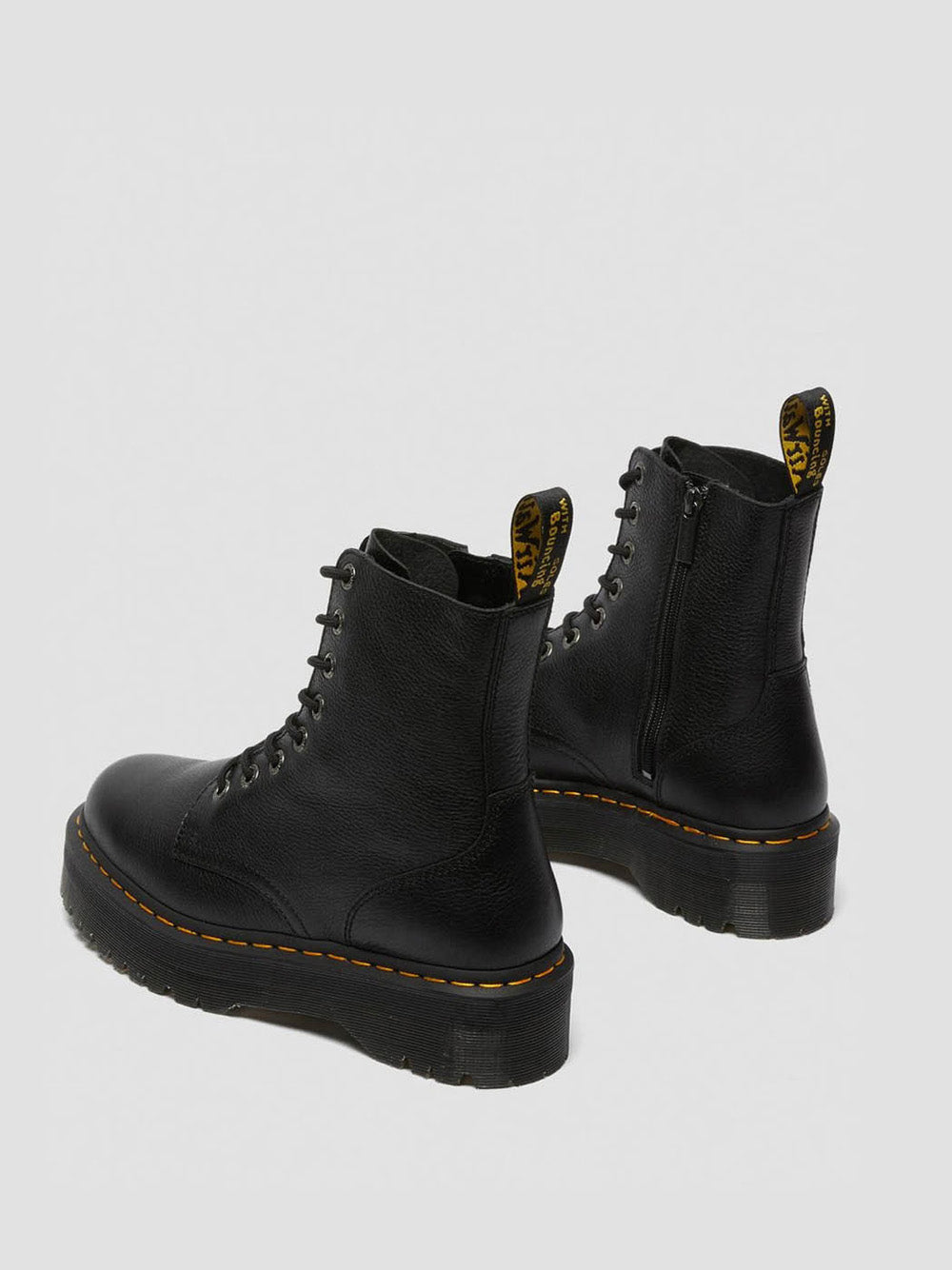 DR. MARTENS Stivaletti platform Donna - Nero modello JADON LII PISA