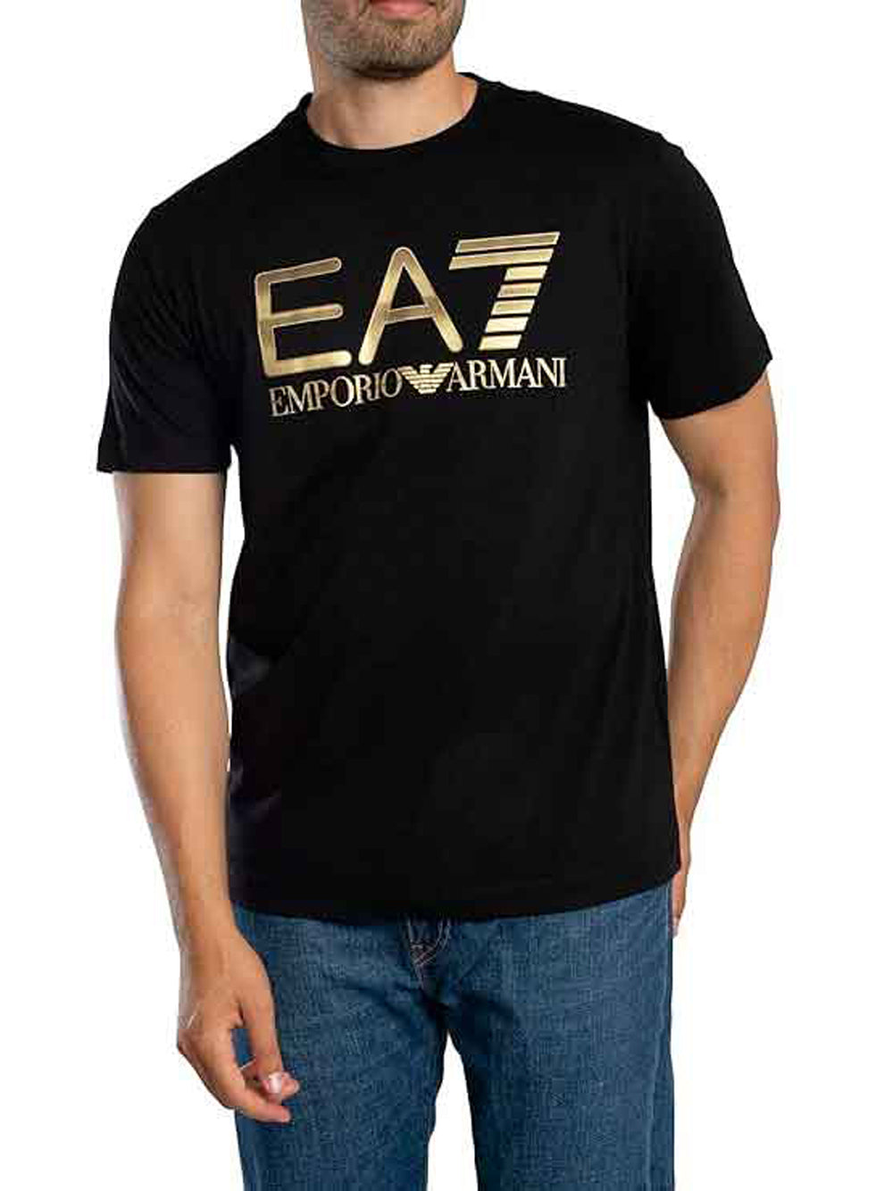 EA7 T-shirt Uomo - Nero modello 7M001189AF17789