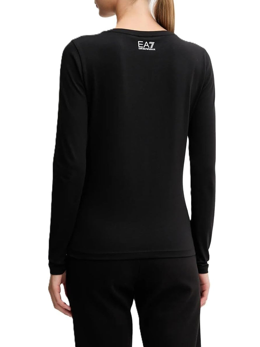 EA7 T-shirt Donna - Nero modello 7W000531AF12115