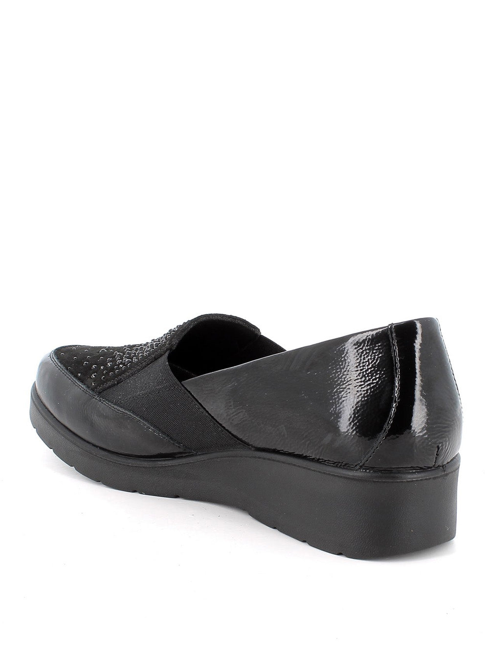 ENVAL SOFT Mocassini con zeppa Donna - Nero modello 8761100