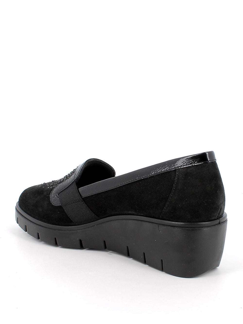 ENVAL SOFT Mocassini con zeppa Donna - Nero modello 8766100