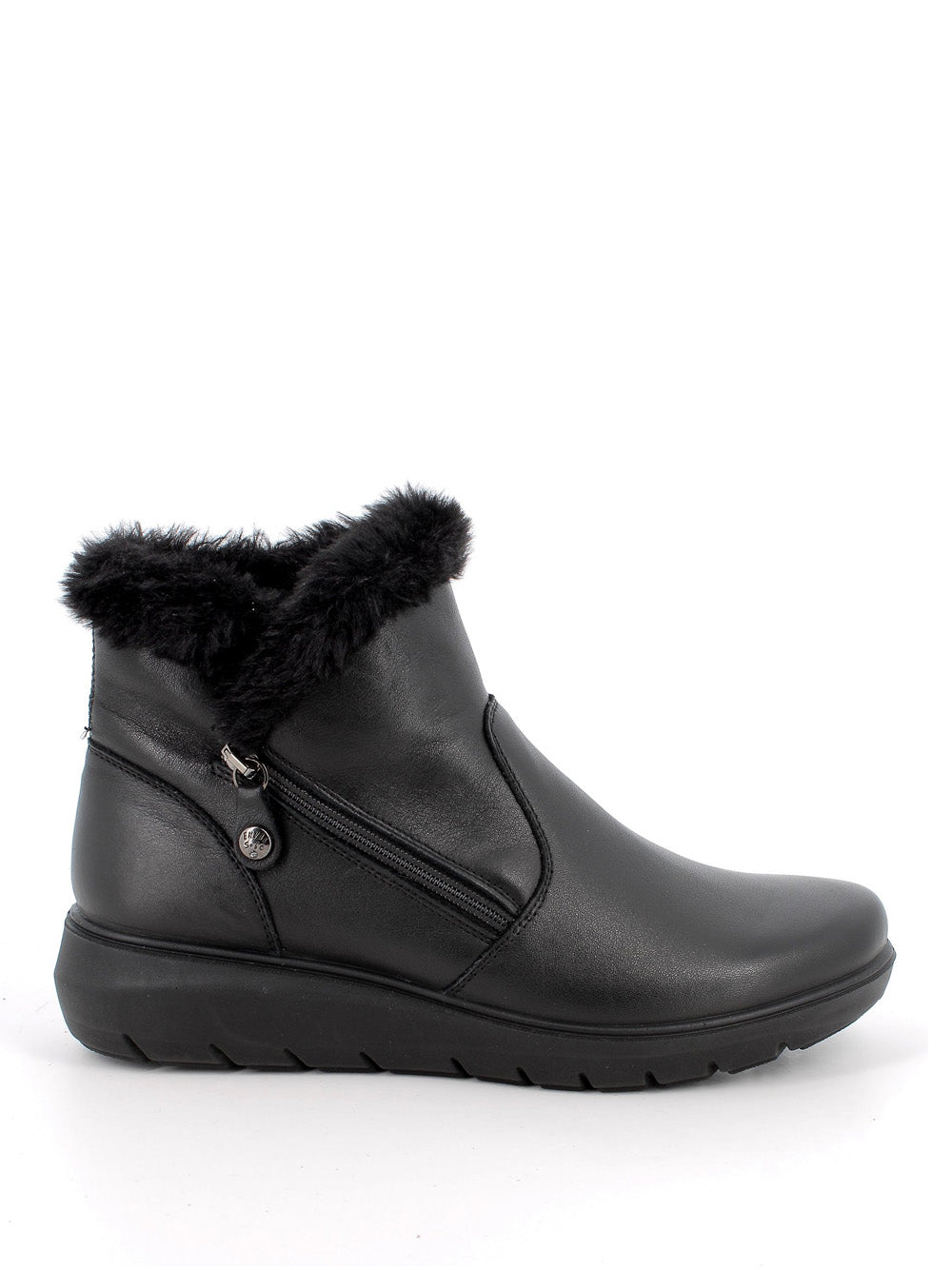 わんころ ENVAL SOFT Stivaletti con zeppa Donna - Nero modello 8773700