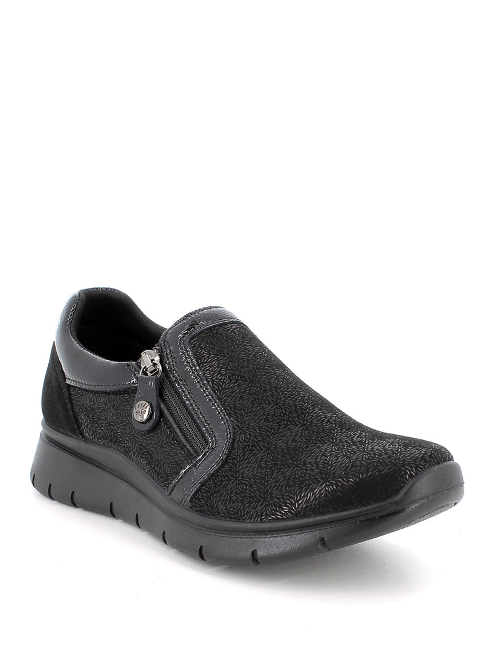 ENVAL SOFT Sneakers con zip Donna - Nero modello 8775100