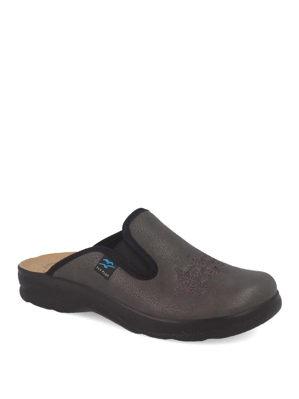 Fly Flot Donna Pantofola Pantofole Ciabatte Grigio