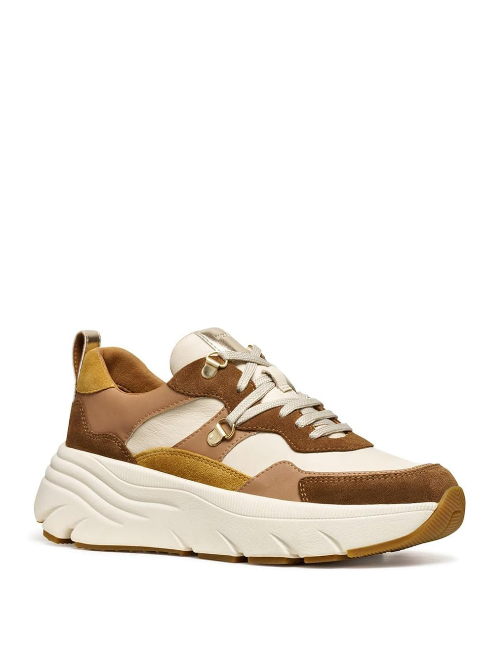 GEOX Sneakers Donna - Marrone modello D36UFE 022BC