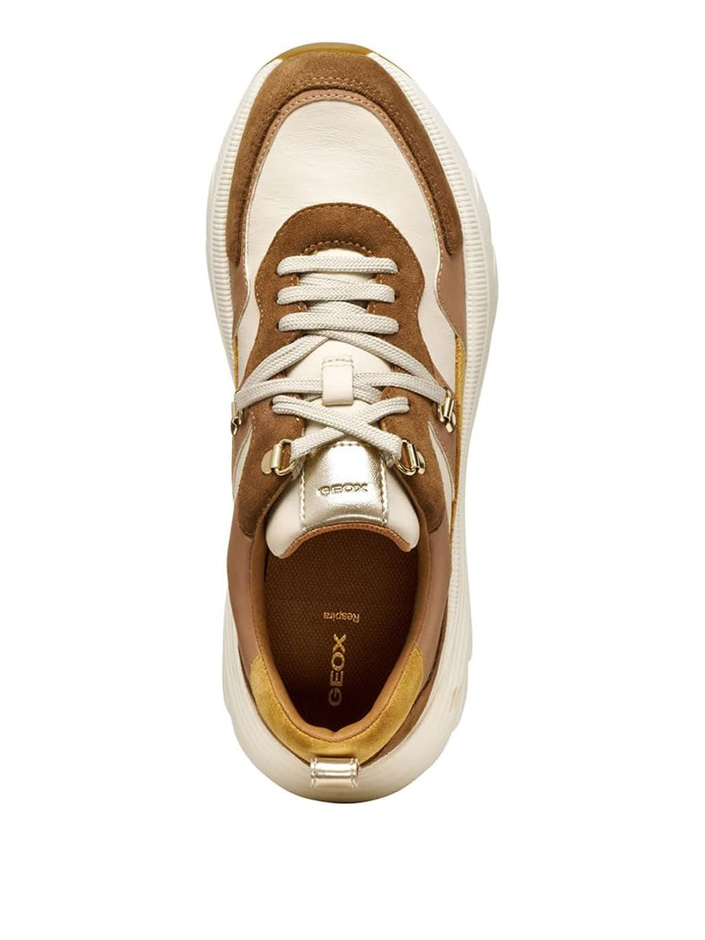 GEOX Sneakers Donna - Marrone modello D36UFE 022BC