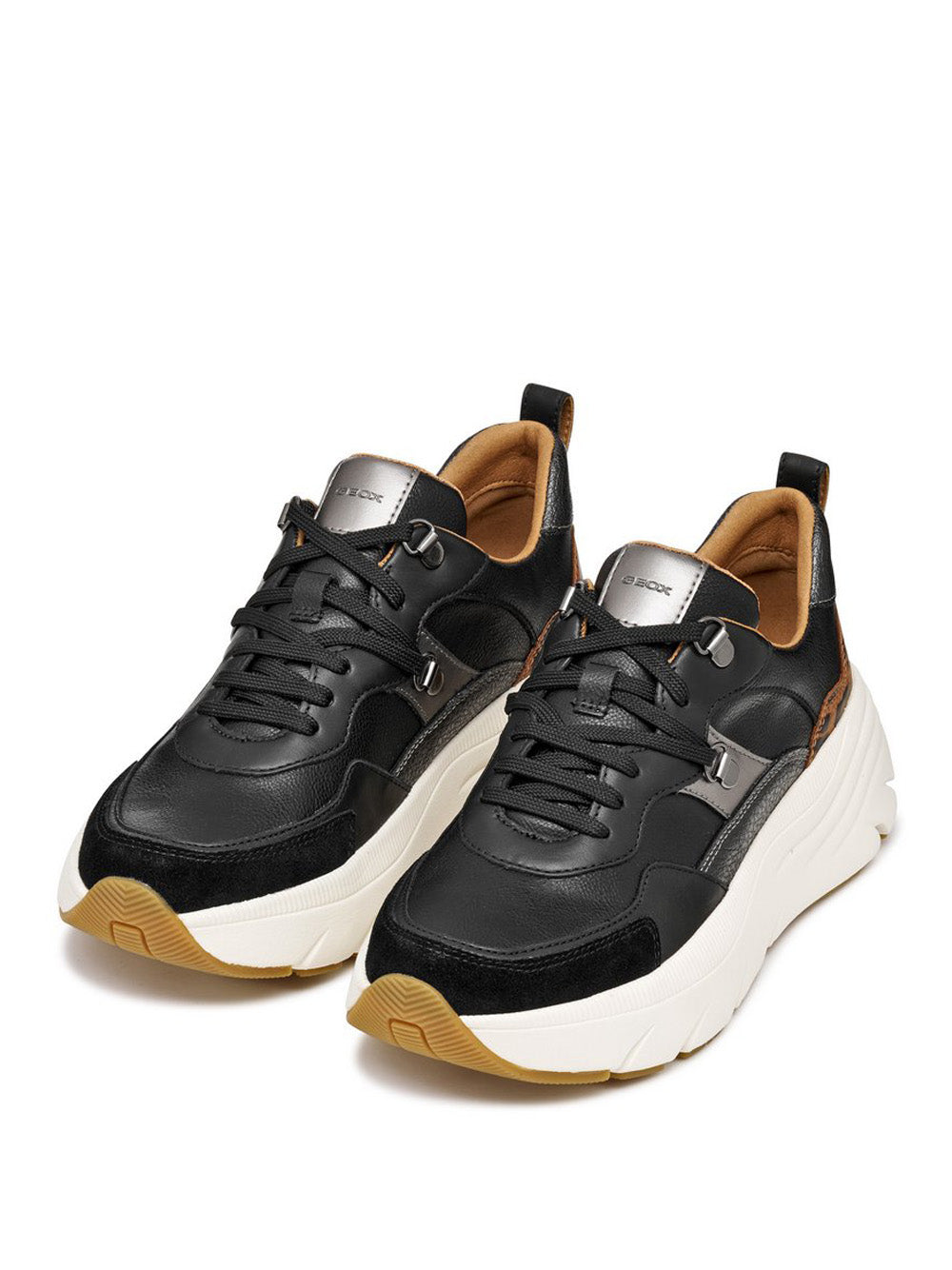 GEOX Sneakers Donna - Nero modello D36UFE 5485