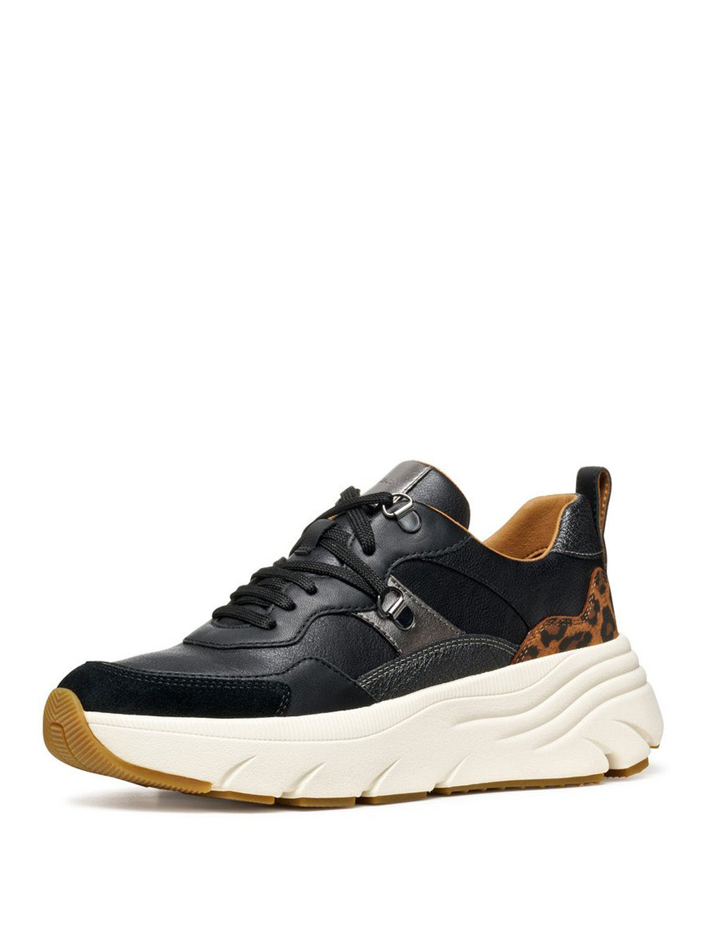 GEOX Sneakers Donna - Nero modello D36UFE 5485