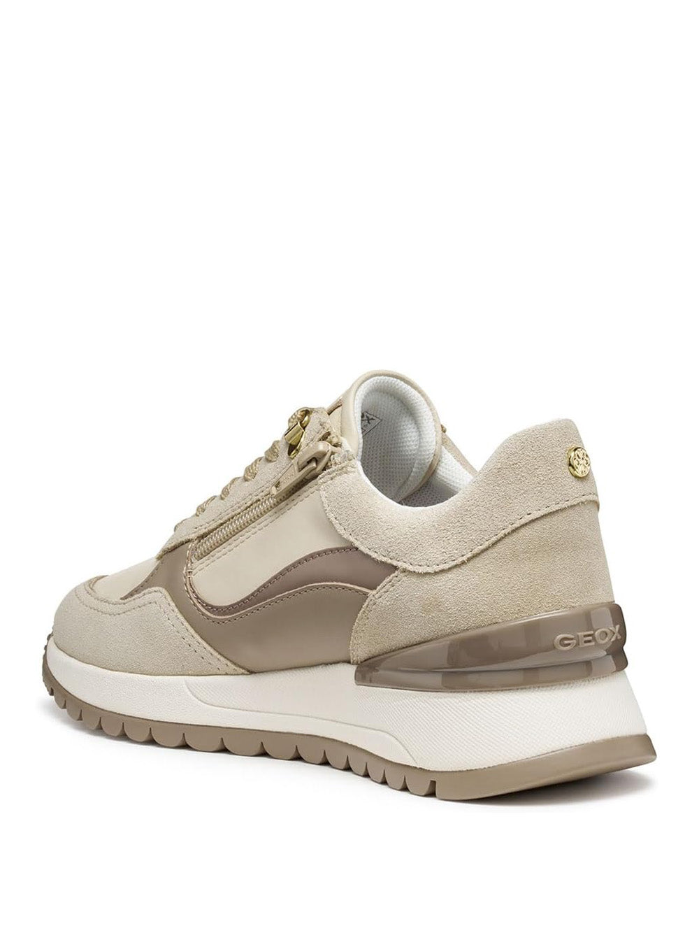 GEOX Sneakers con zeppa Donna - Taupe modello D5600A 2285