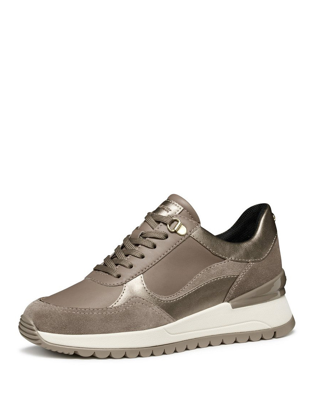 GEOX Sneakers con zeppa Donna - Taupe modello D5600A 8522