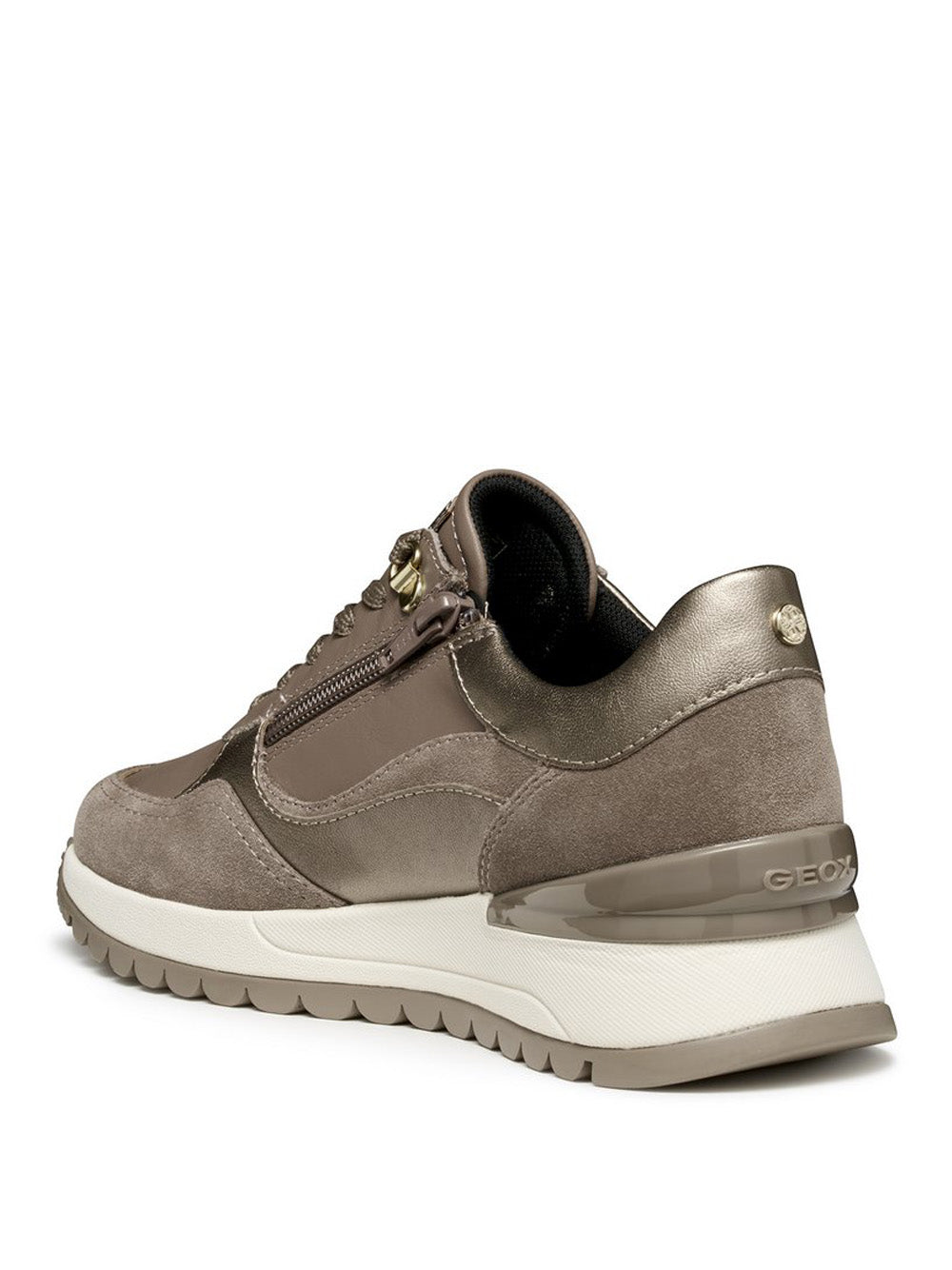 GEOX Sneakers con zeppa Donna - Taupe modello D5600A 8522