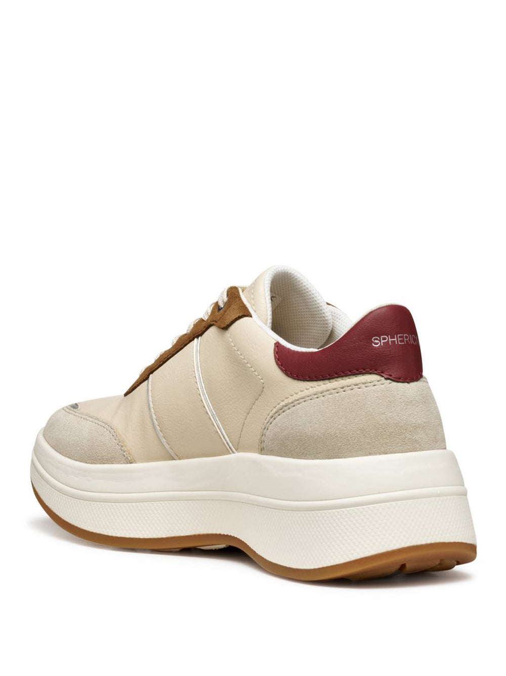 GEOX Sneakers Spherica Donna - Beige modello D56WTA 0BC22