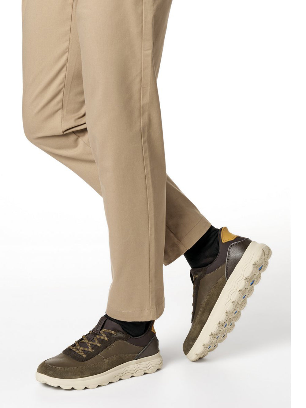 GEOX Sneakers Uomo - Verde modello U56MPA 8522