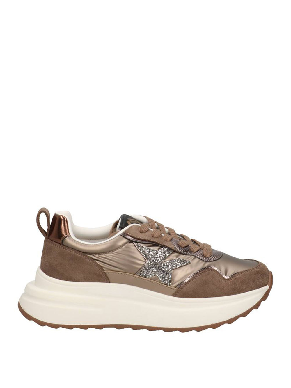 GOLD&GOLD Sneakers Donna - Marrone modello GB980