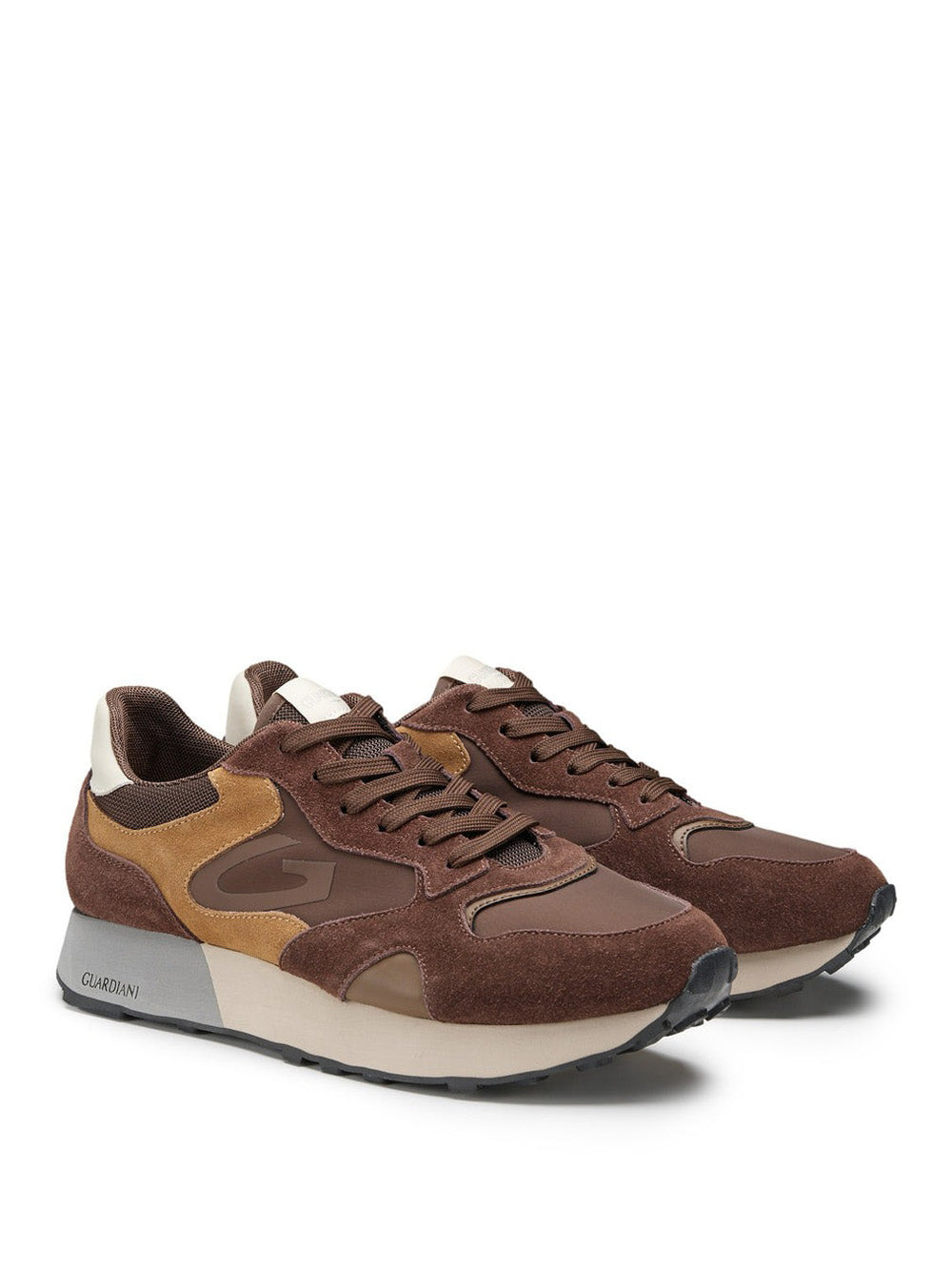 GUARDIANI Sneakers plantare estraibile Uomo - Marrone modello AGM452307