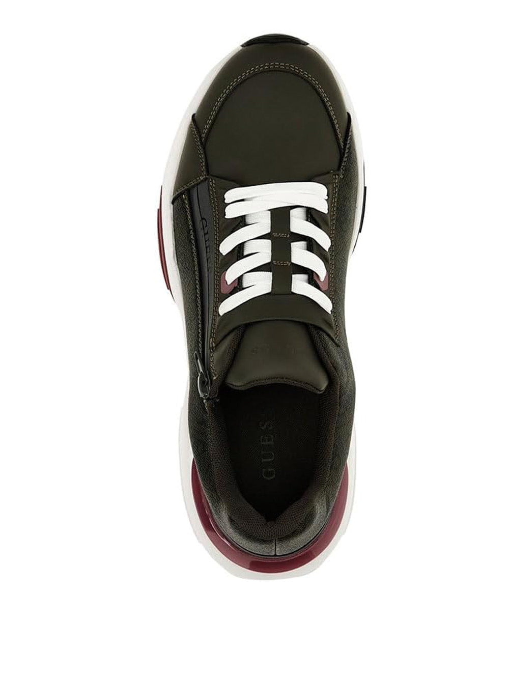 GUESS Sneakers Uomo - Verde modello FMFVALELE12