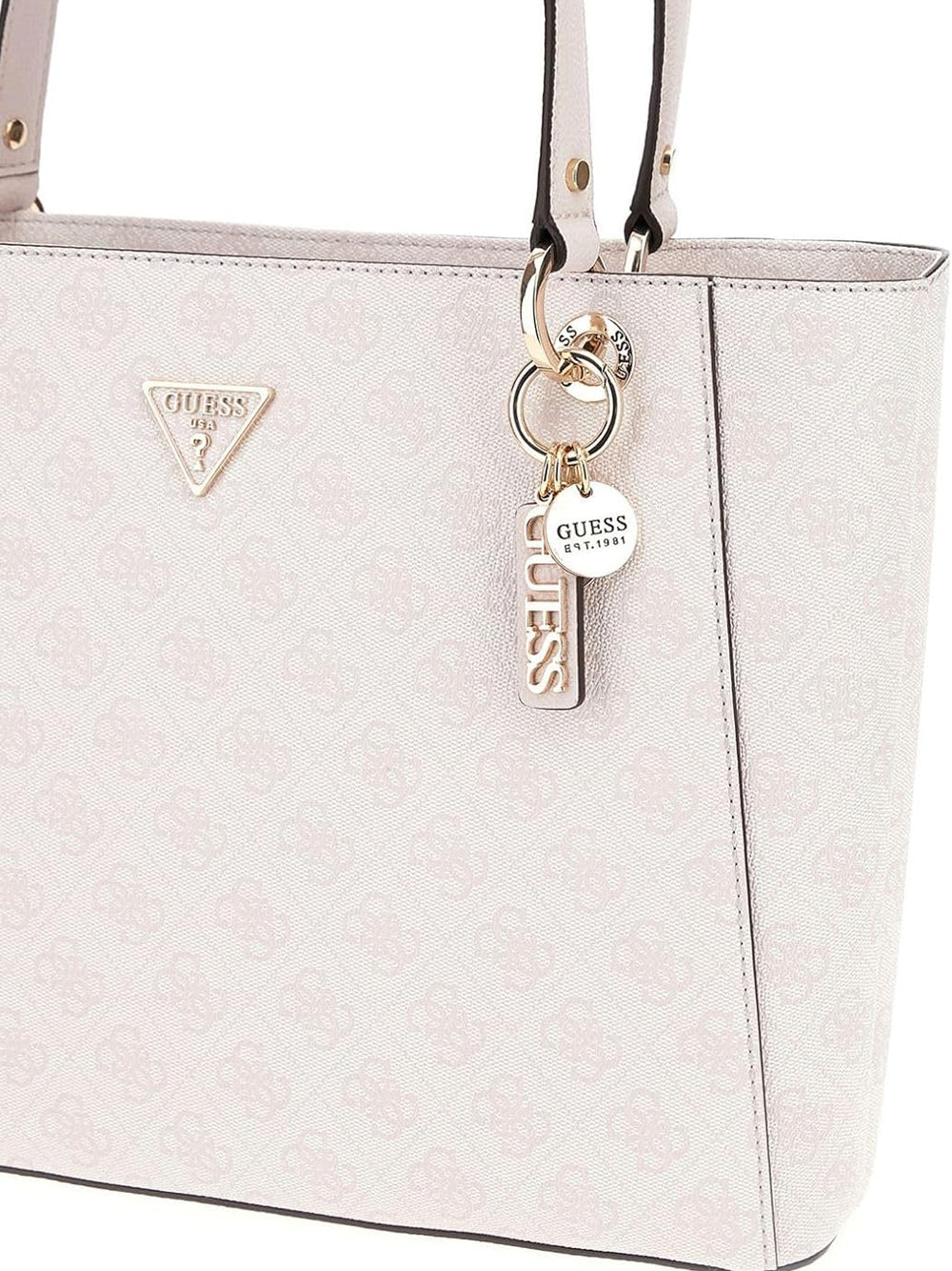 GUESS Borsa Shopping logato Donna - Bianco modello HWBG9672250
