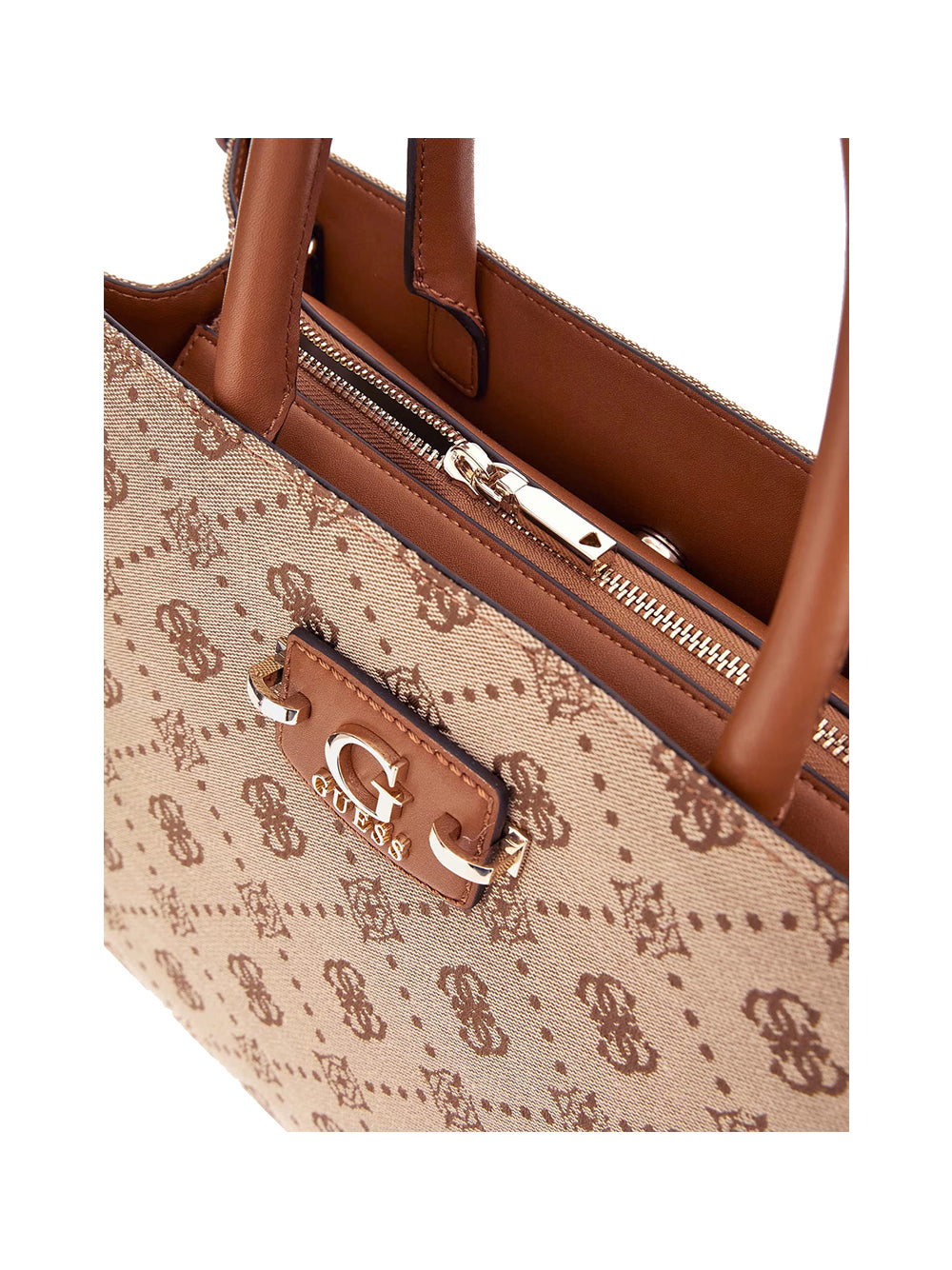 GUESS Borsa Shopping logato Donna - Marrone modello HWJP9654220
