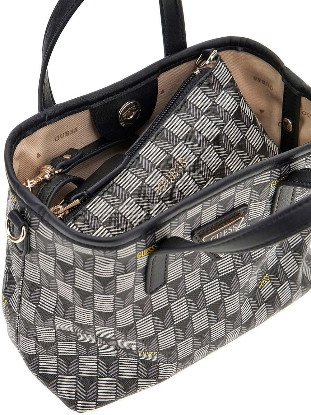 GUESS Borsa a Tracolla Donna - Nero modello HWJT8681750