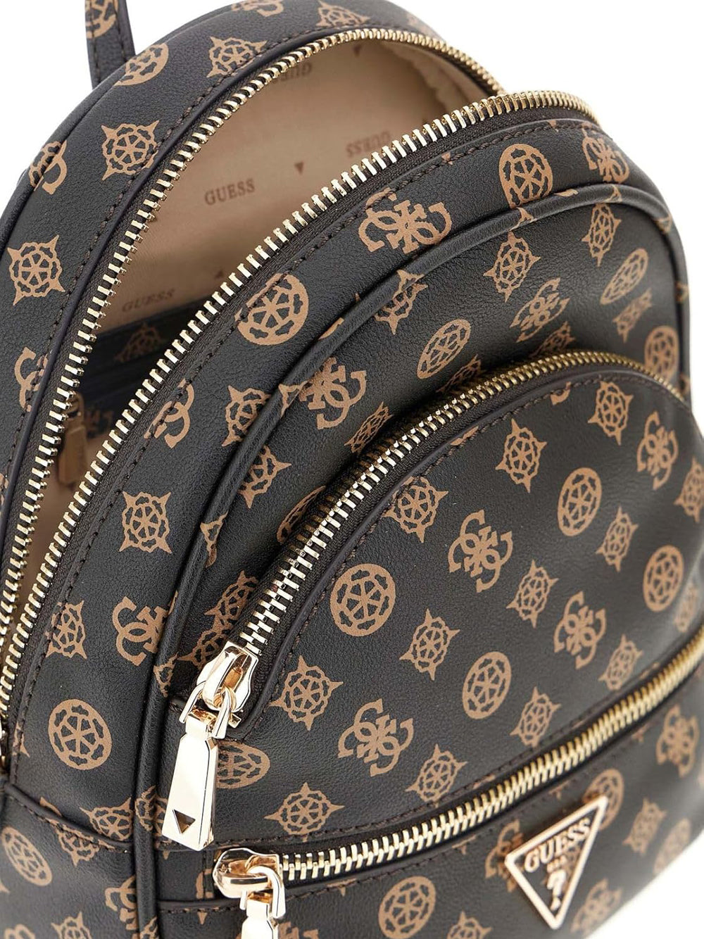 GUESS Borsa a Zainetto logato Donna - Marrone modello HWPG7118320