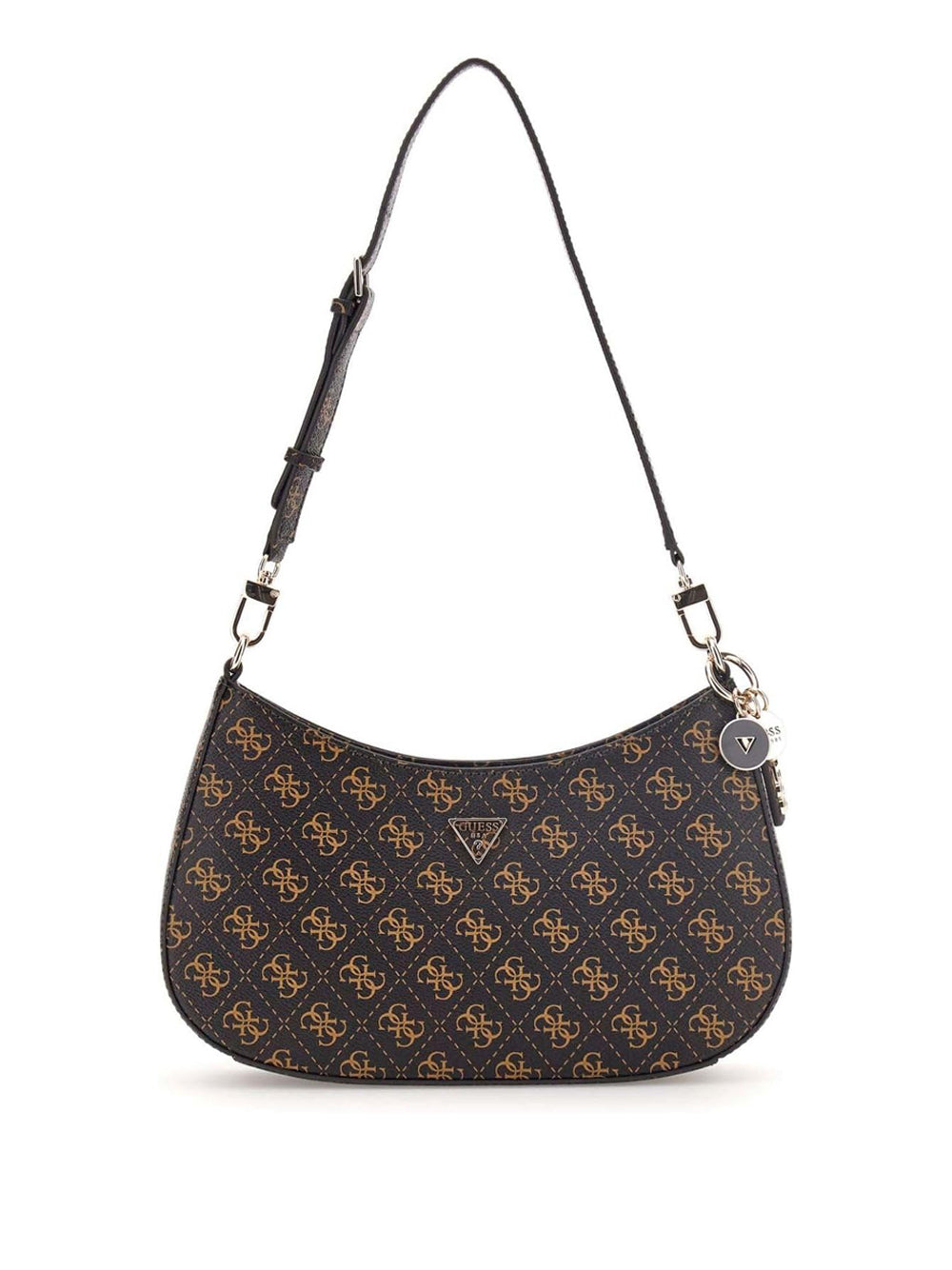 GUESS Borsa a Spalla logato Donna - Marrone modello HWQG9672180