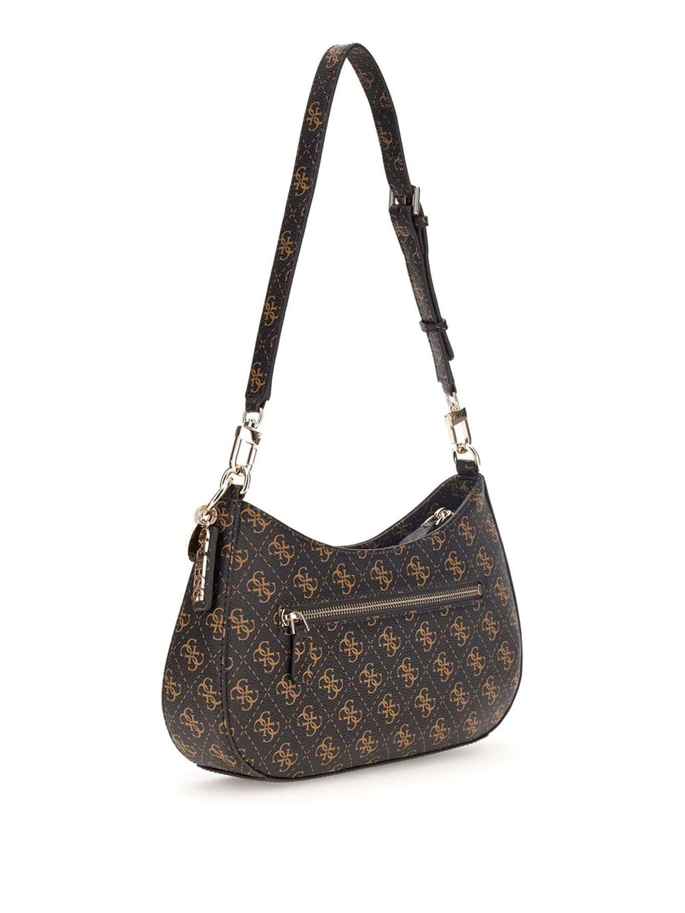 GUESS Borsa a Spalla logato Donna - Marrone modello HWQG9672180