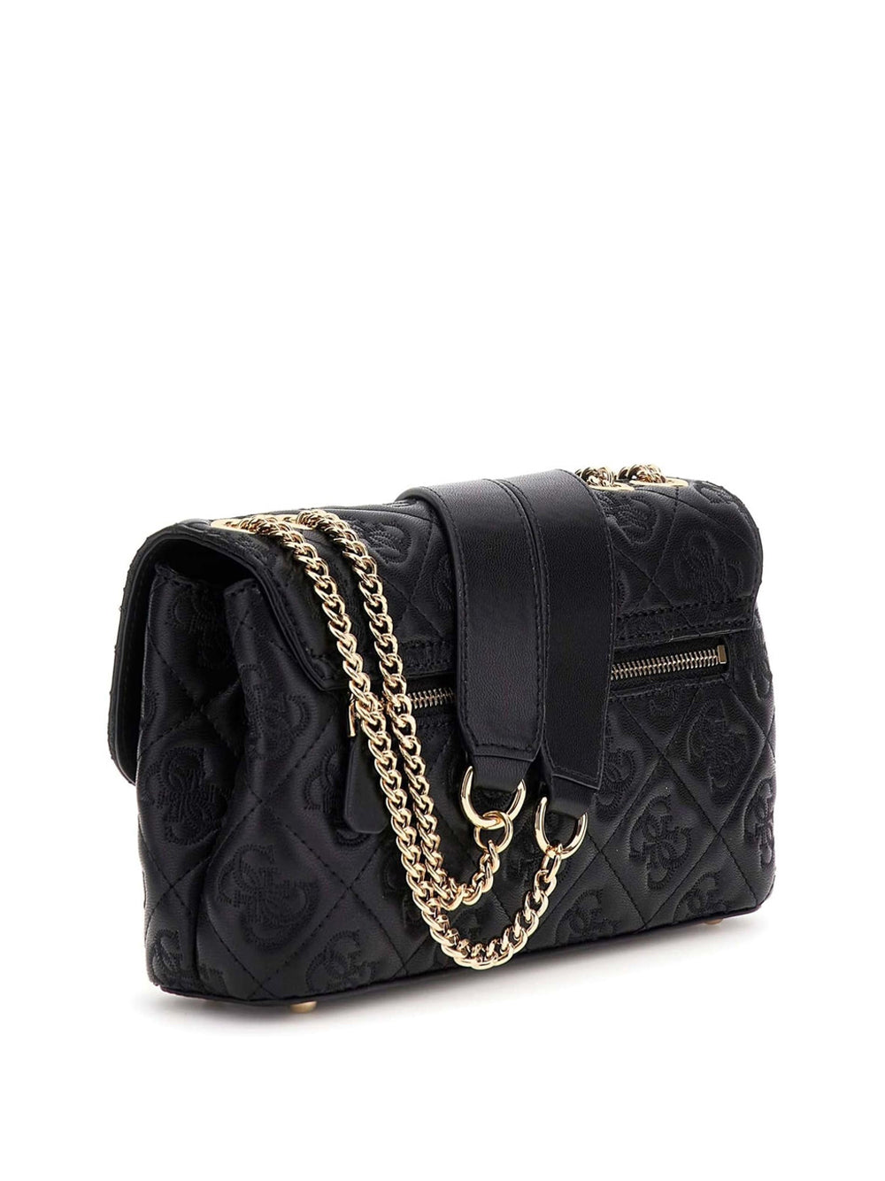 GUESS Borsa a Tracolla Trapuntata Donna - Nero modello HWQL9658210
