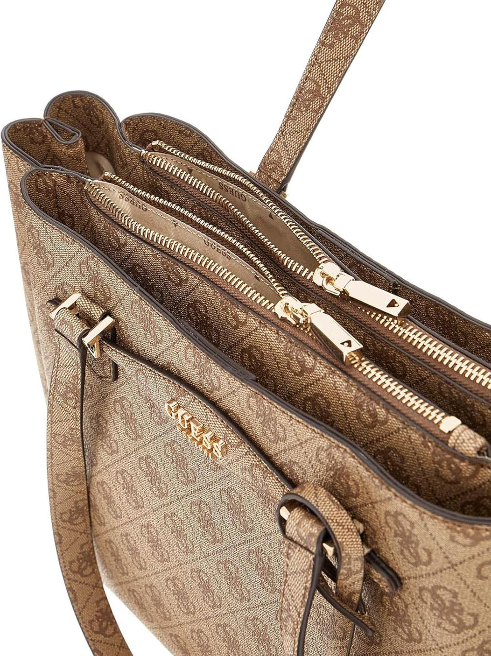 GUESS Borsa Shopping logato Donna - Marrone modello HWSG9652230