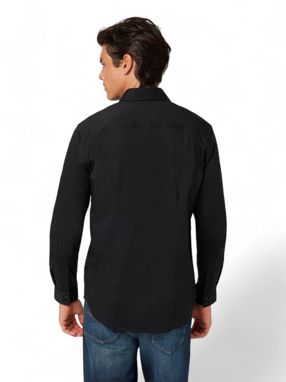 GUESS Camicia Uomo - Nero modello M1YH20W7ZK1