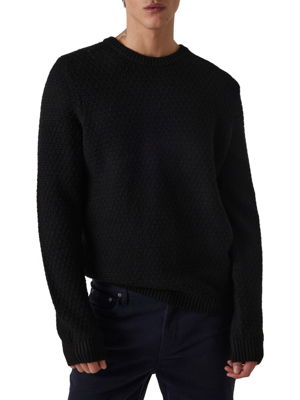 GUESS Maglione Uomo - Nero modello M5BR33Z2ZK2