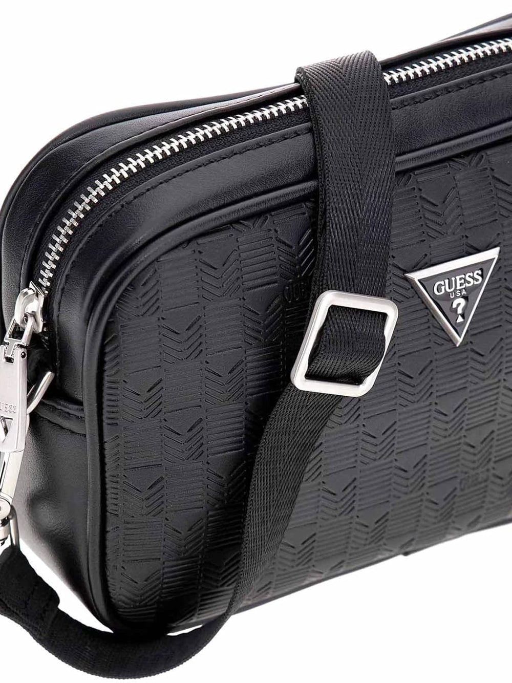 GUESS Borsa a Mano empty pocket pochette Uomo - Nero modello PMTODEP5145