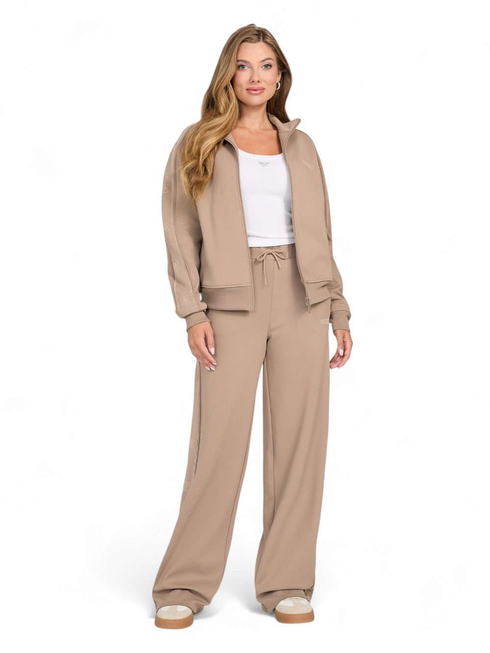GUESS Pantalone Donna - Taupe modello V5BB12KCX22