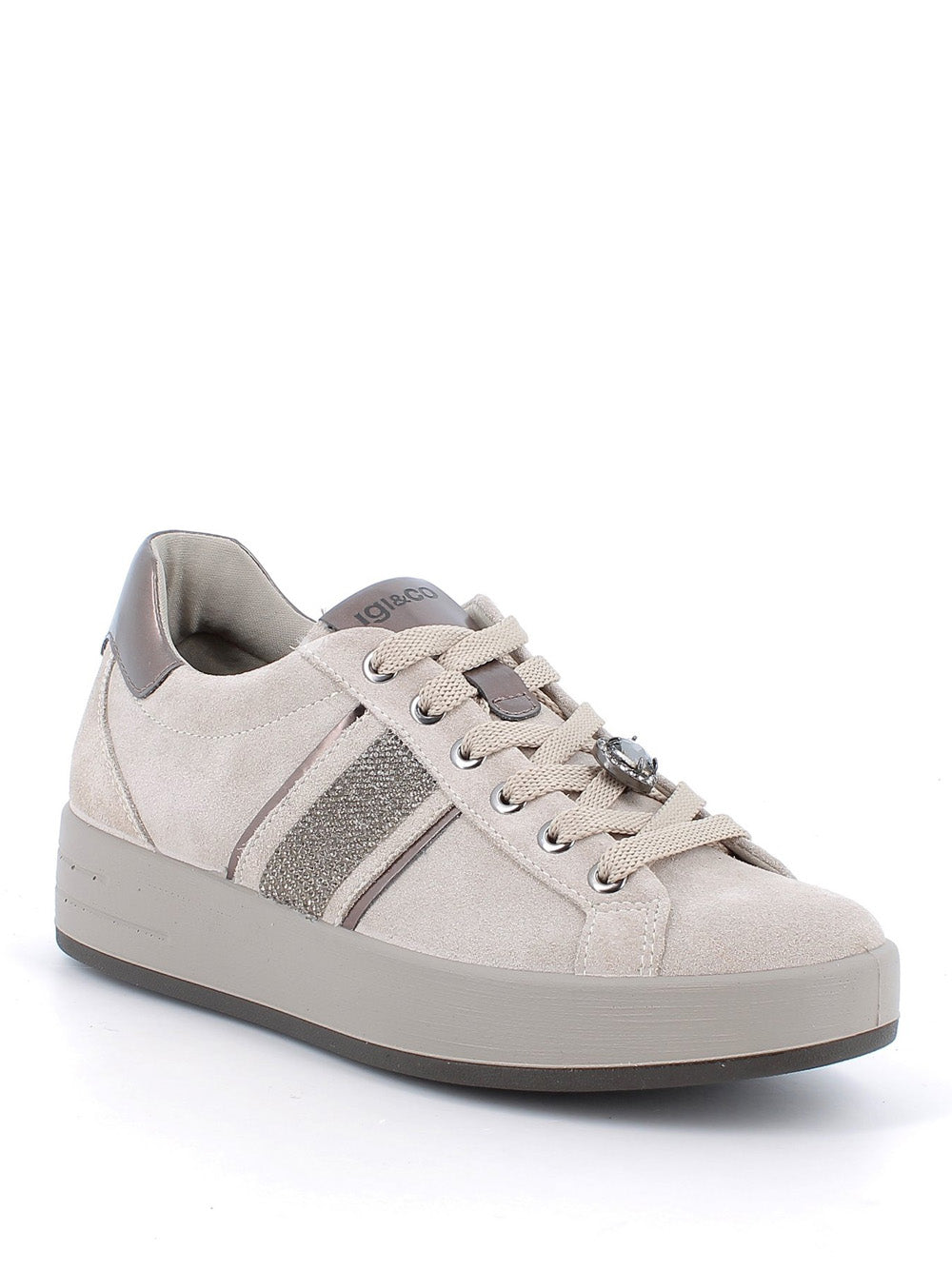 IGI&CO Sneakers con zeppa Donna - Marrone modello 8668633