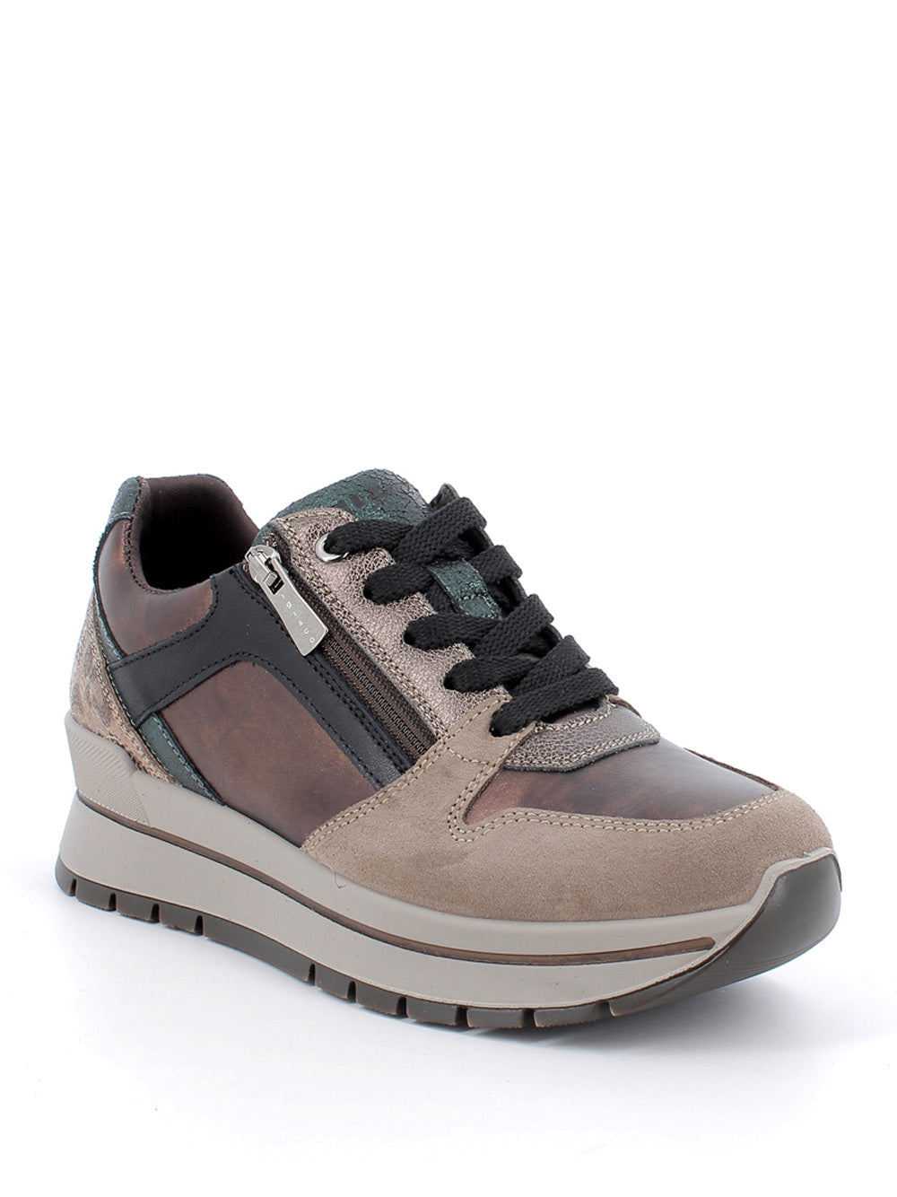 IGI&CO Sneakers con zip Donna - Marrone modello 8676177