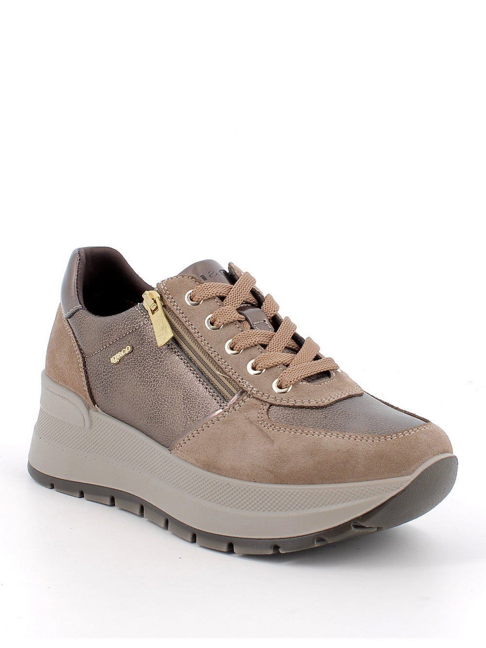 IGI&CO Sneakers con zeppa Donna - Marrone modello 8677522