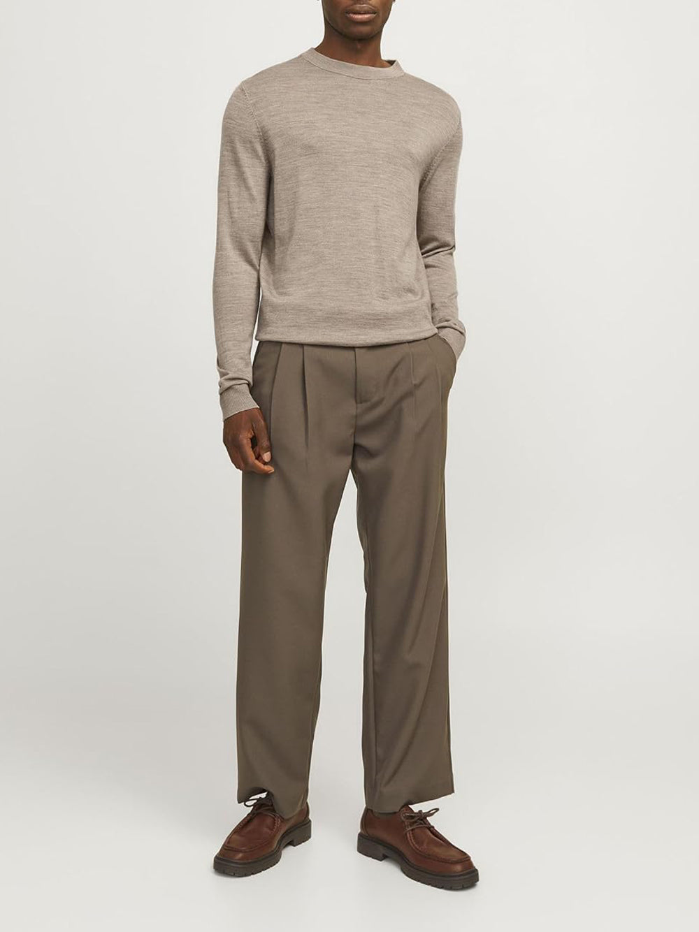 JACK&JONES Maglione Uomo - Grigio modello 12216817