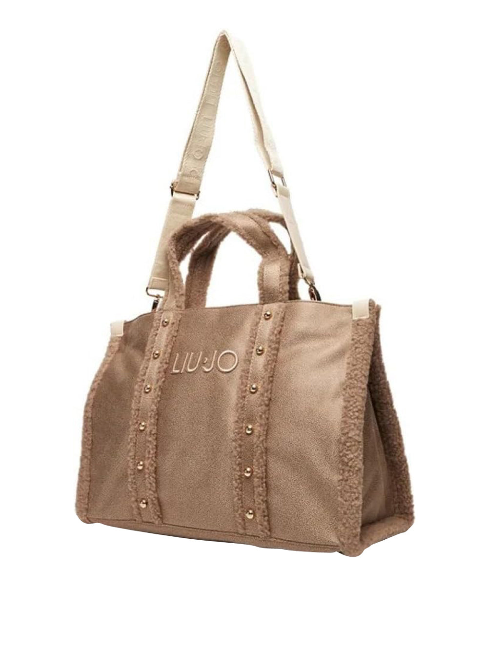 LIU.JO Borsa Shopping Donna - Beige modello 2F5027E0021