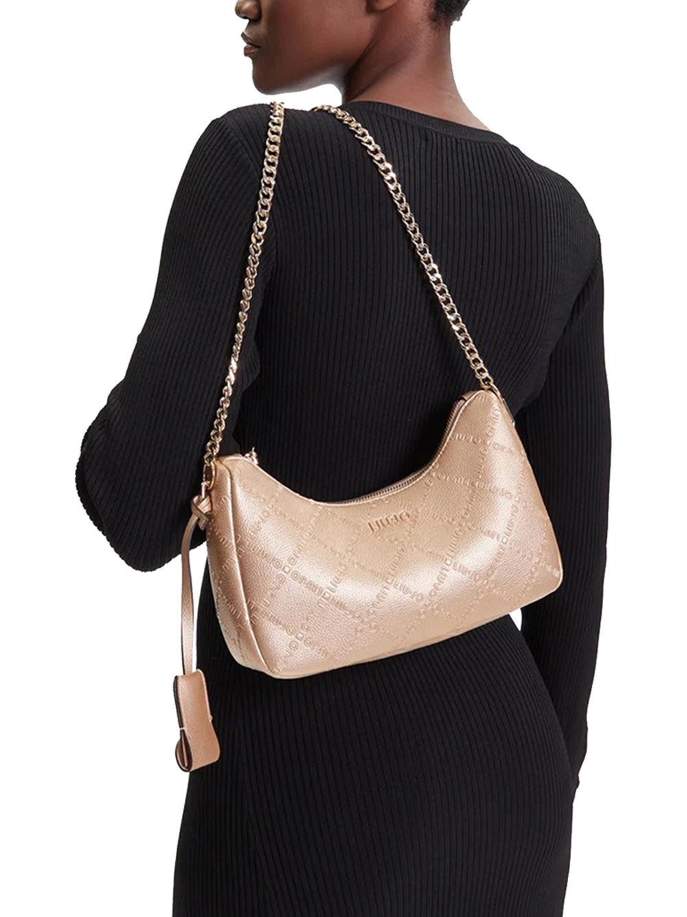 LIU.JO Borsa a Spalla Donna - Oro modello AF5056E0538