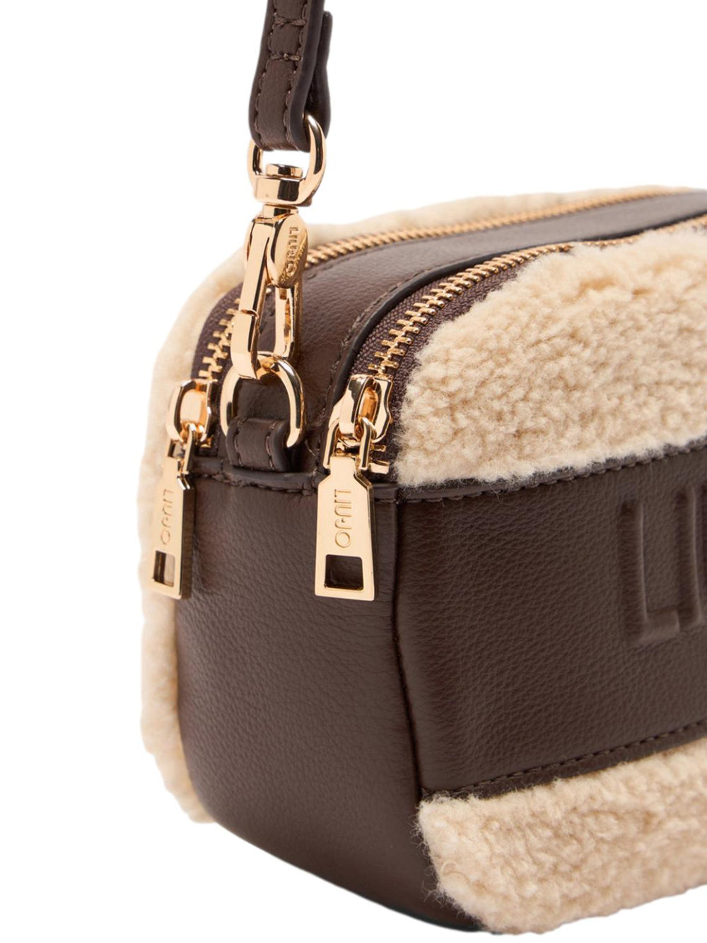 LIU.JO Borsa a Tracolla Donna - Testa di moro modello AF5100E0692
