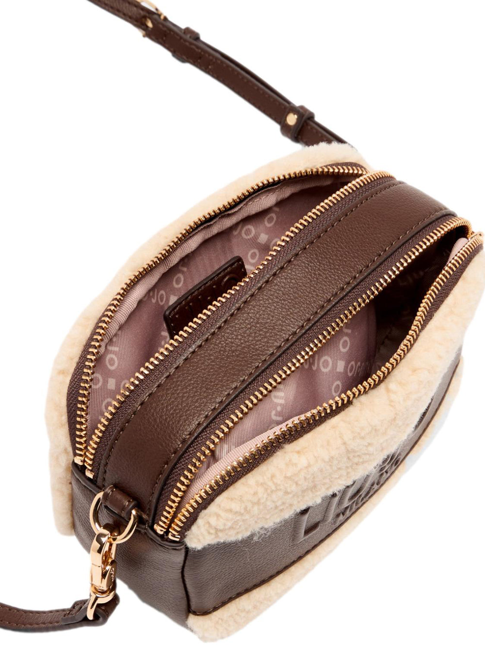 LIU.JO Borsa a Tracolla Donna - Testa di moro modello AF5100E0692