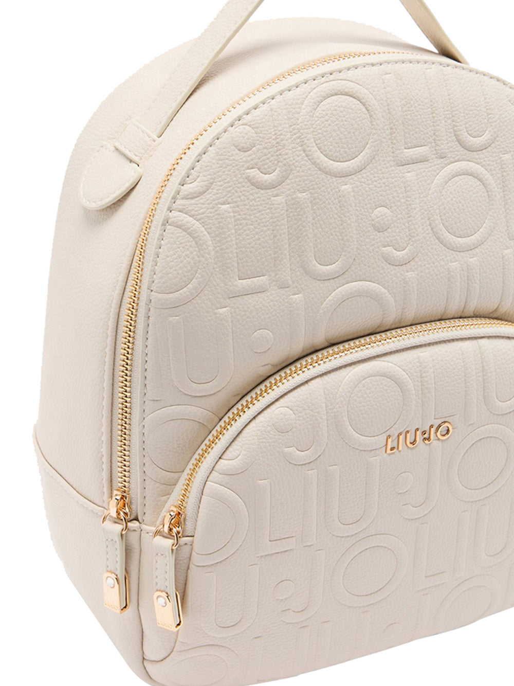 LIU.JO Borsa a Zainetto logato Donna - Bianco modello AF5157E0538
