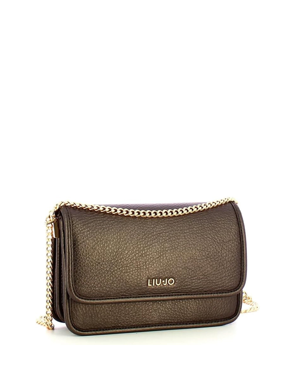 LIU.JO Borsa a Tracolla Donna - Testa di moro modello AF5158E0027