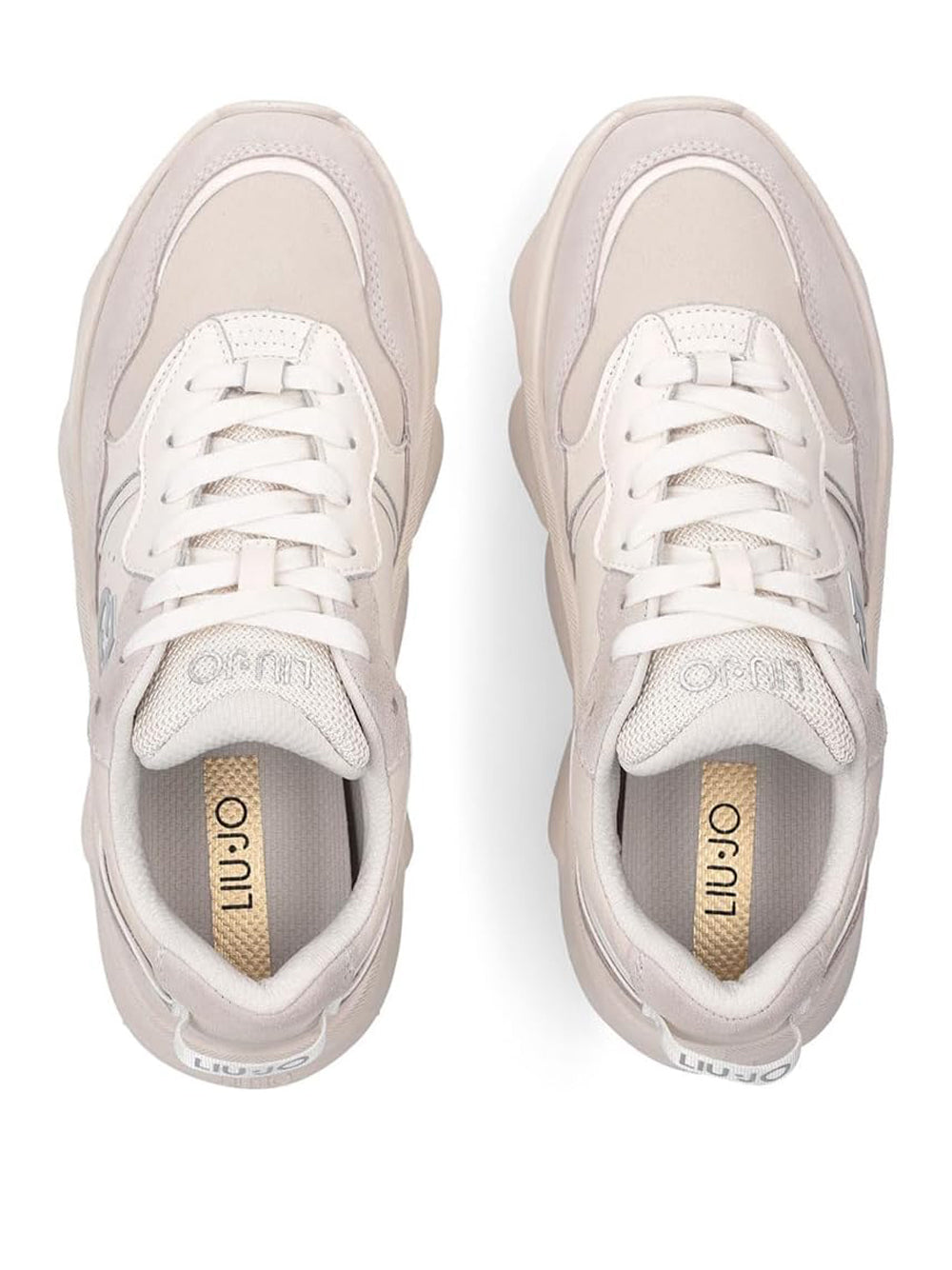 LIU.JO Sneakers platform Donna - Bianco modello BF5061P0304