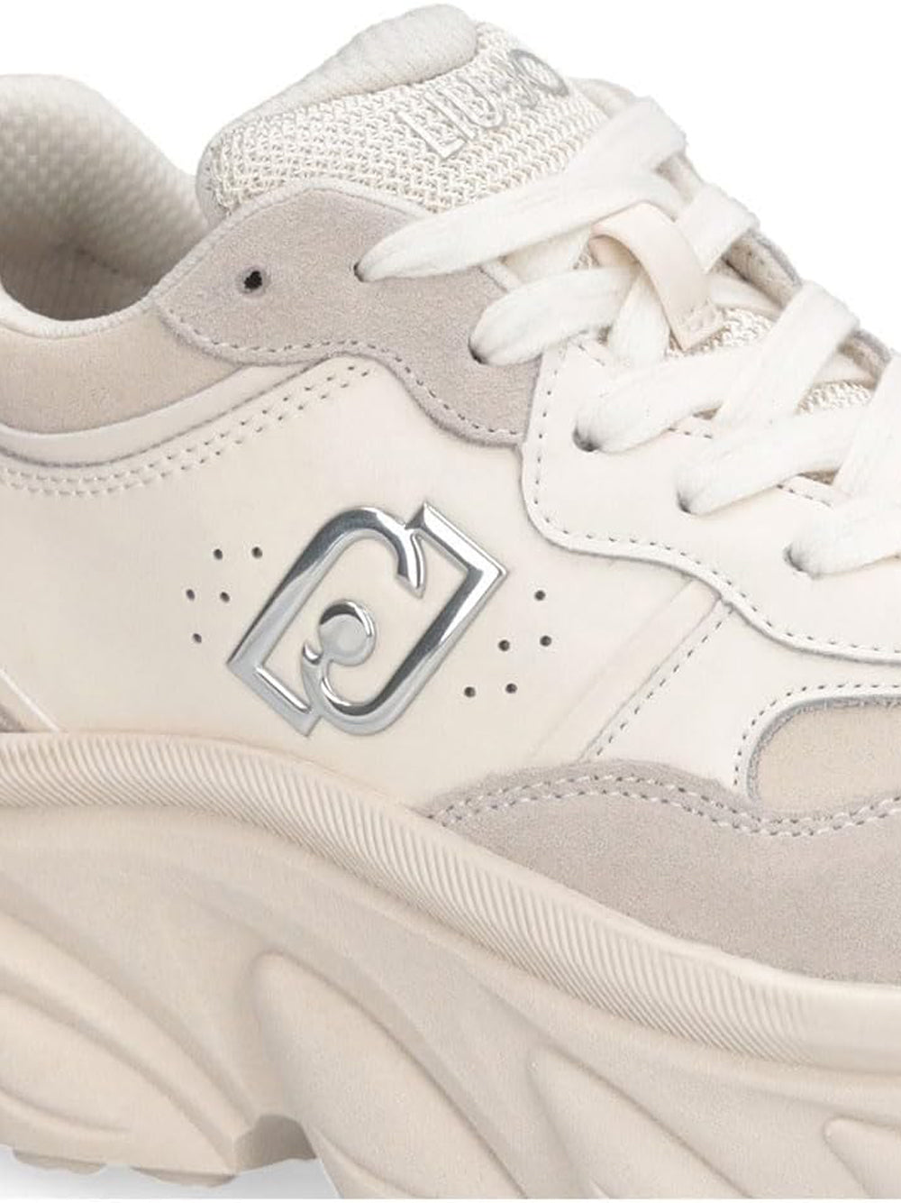 LIU.JO Sneakers platform Donna - Bianco modello BF5061P0304