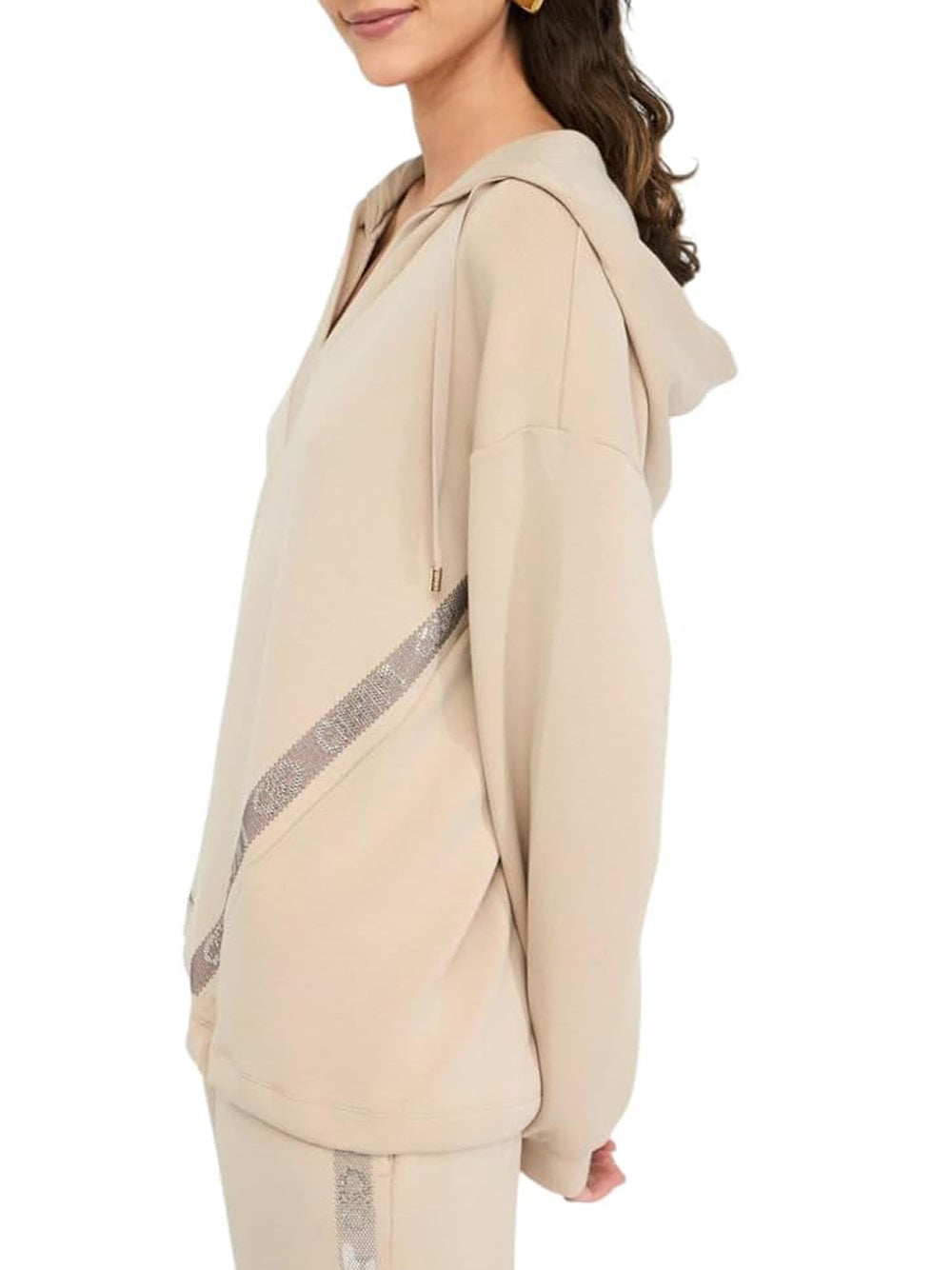 LIU.JO Felpa Donna - Beige modello TF5091J4616